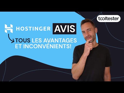 hostinger website builder avis video