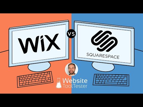 Wix ou Squarespace