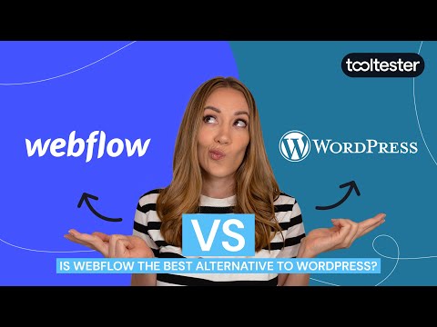 Webflow vs WordPress video