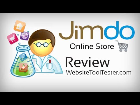 La tienda online de Jimdo en acción (en inglés) video