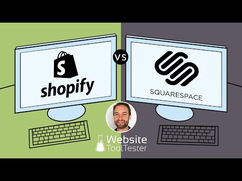 Shopify vs Squarespace video