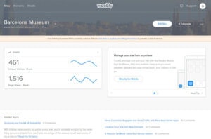 Weebly Dashboard