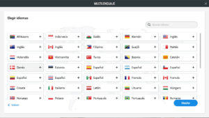 Sitios en varios idiomas