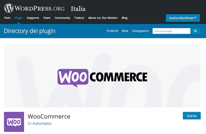 aprire negozio online woocommerce