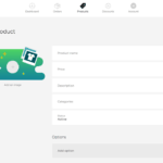 Big Cartel product settings