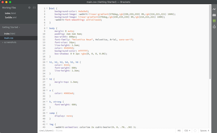 Brackets como crear tu propia pagina web programando