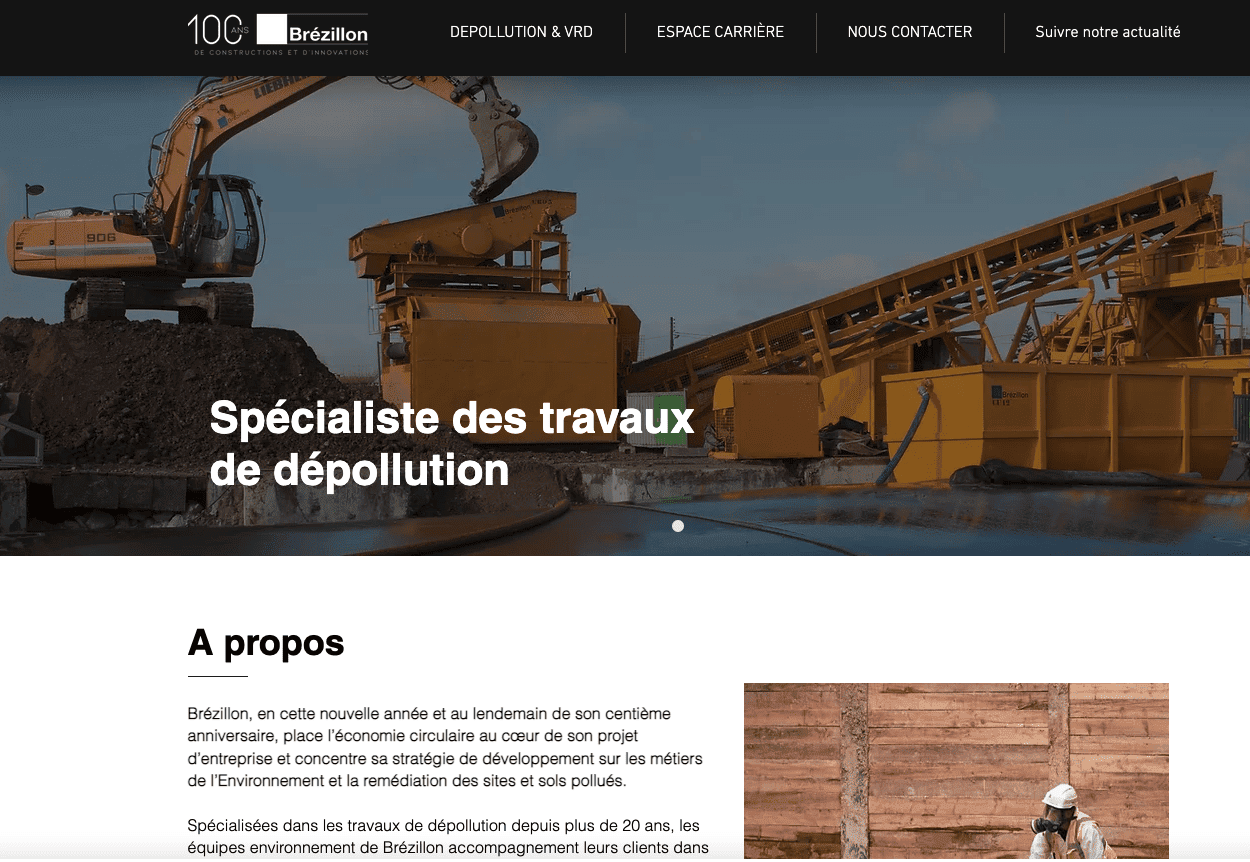 exemple site wix enterprise