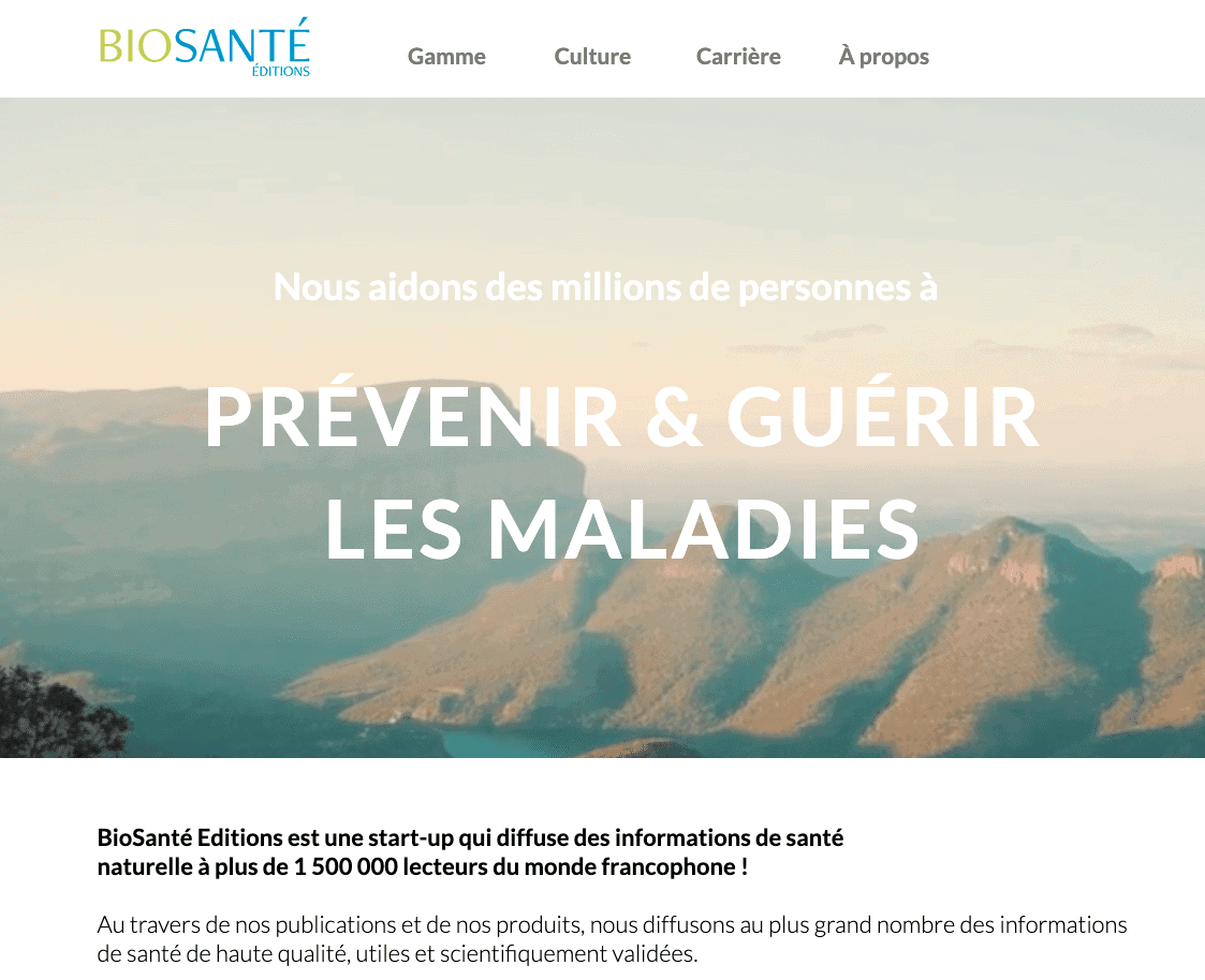 exemple site wix santé 2