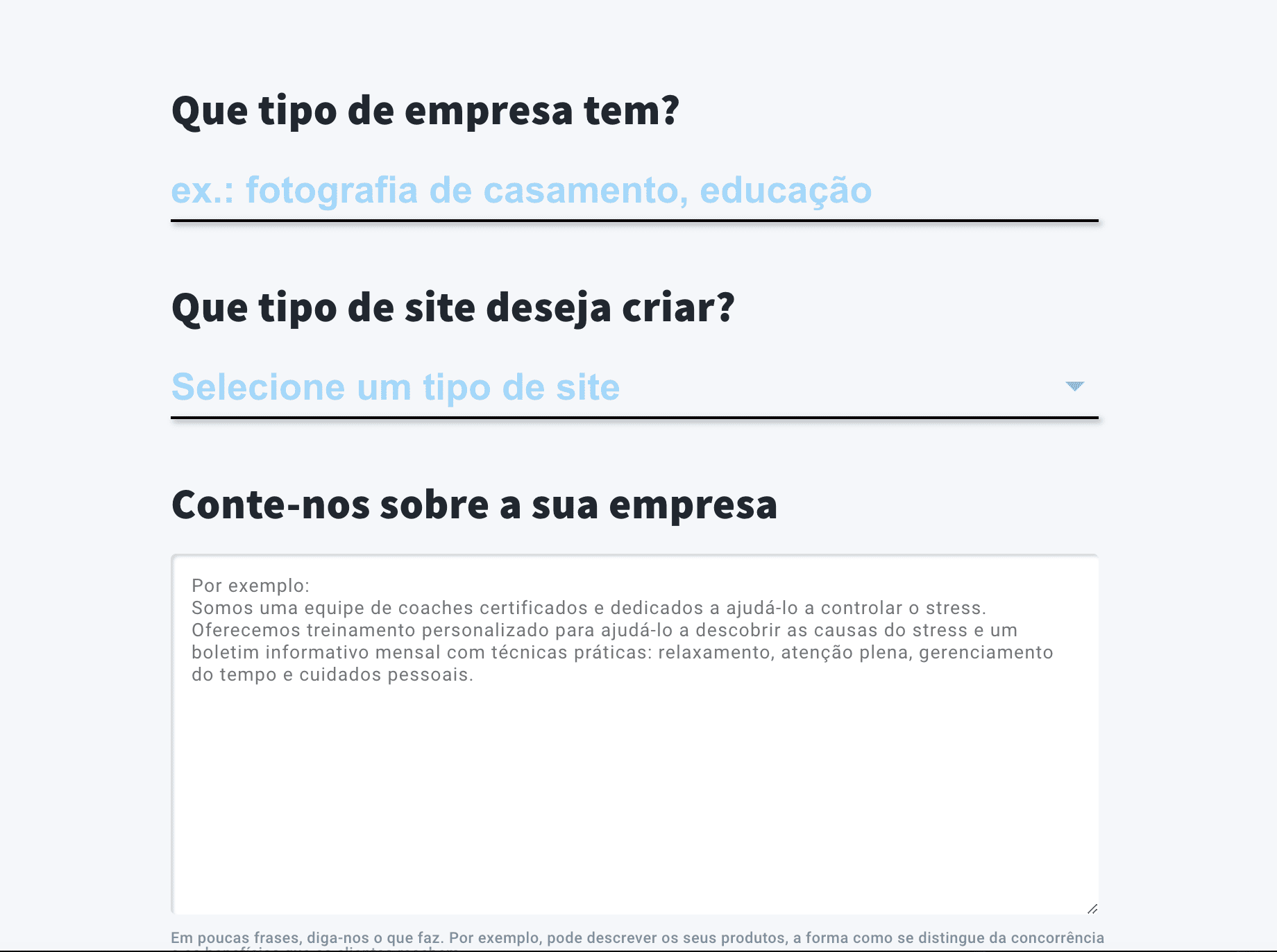 getresponse site ia perguntas