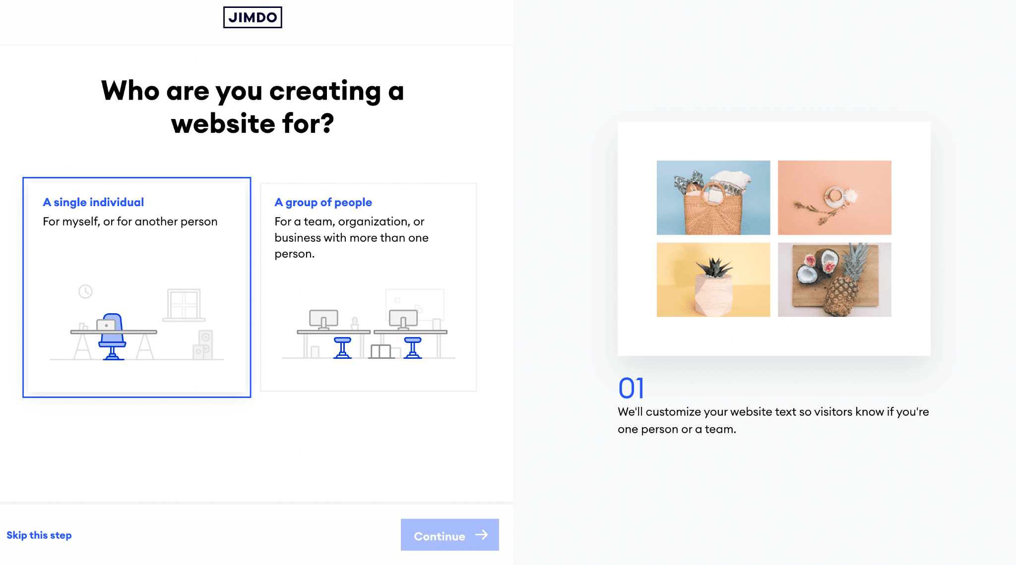 jimdo ai website builder