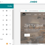jimdo navigation