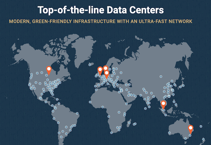 SiteGround Server Locations