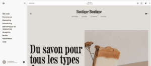 squarespace editeur