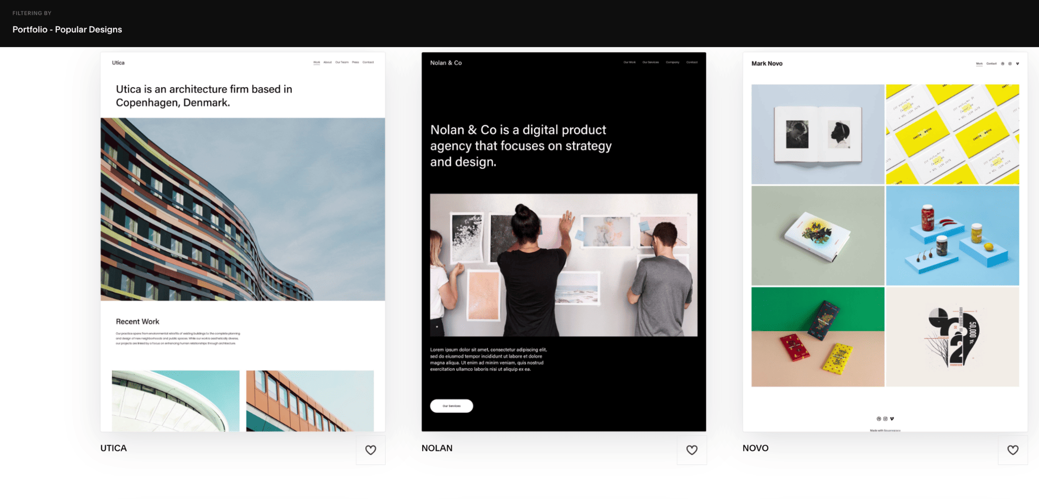 squarespace themes