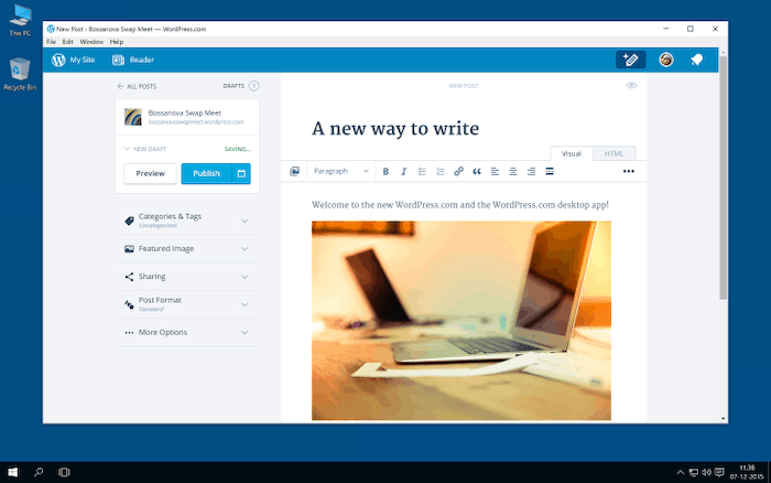 WordPress.com Review - The WordPress App